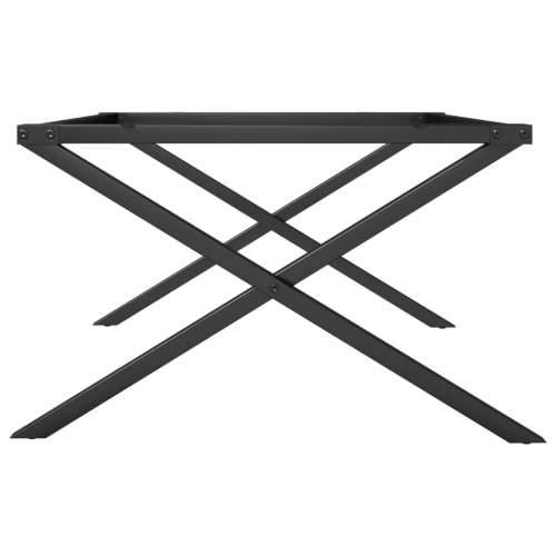 Noge za stolić za kavu s X-oblikom 80x70x43 cm čelik Cijena