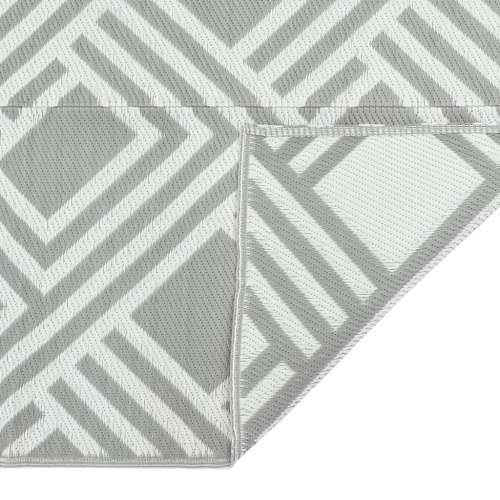 Vanjski tepih ARAKIL sivi 160x230 cm PP - Prugasto siva 160 x 230 cm 1 Cijena