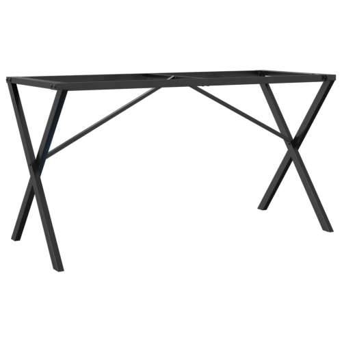 Noge za blagovaonski stol X-oblika 140x60x73cm lijevano željezo Cijena
