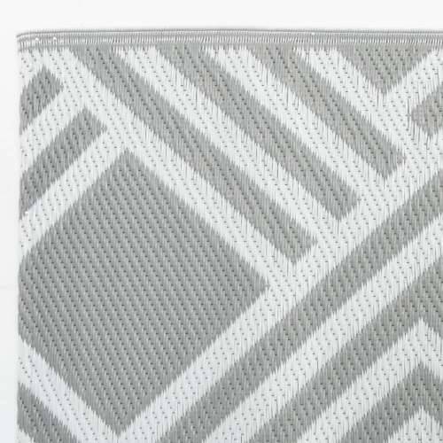 Vanjski tepih ARAKIL sivi 80x250 cm PP - Prugasto siva 80 x 250 cm 1 Cijena