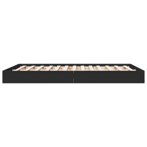 Okvir za krevet crni 120x190 cm konstruirano drvo - Crna 120 x 190 cm 17 cm Cijena