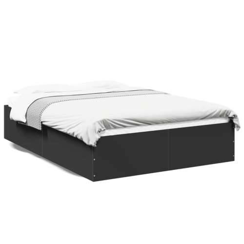 Okvir za krevet crni 135x190 cmkonstruirano drvo - Crna 135 x 190 cm 35 cm Cijena