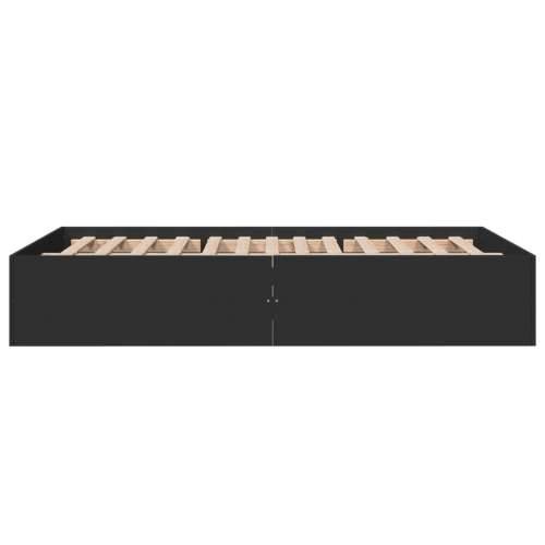 Okvir za krevet crni 120x190 cm konstruirano drvo - Crna 120 x 190 cm 35 cm Cijena