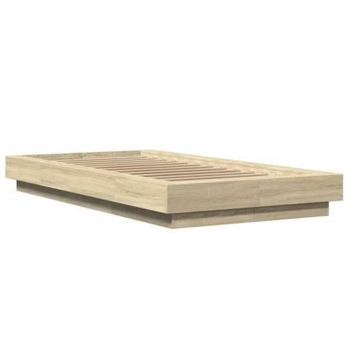 Okvir za krevet boja hrasta 90 x 190 cm od konstruiranog drva - sonoma hrast 90 x 190 cm Cijena