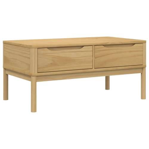 Stolić za kavu FLORO voštano smeđi 99x55,5x45 cm od borovine - Voštano smeđa 1 Cijena