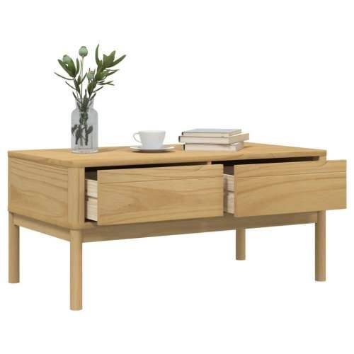 Stolić za kavu FLORO voštano smeđi 99x55,5x45 cm od borovine - Voštano smeđa 1 Cijena