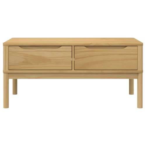 Stolić za kavu FLORO voštano smeđi 99x55,5x45 cm od borovine - Voštano smeđa 1 Cijena