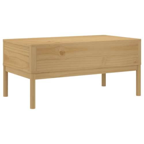 Stolić za kavu FLORO voštano smeđi 99x55,5x45 cm od borovine - Voštano smeđa 1 Cijena