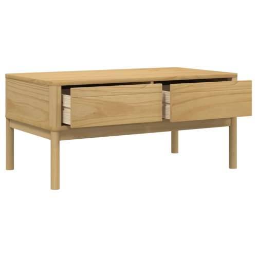Stolić za kavu FLORO voštano smeđi 99x55,5x45 cm od borovine - Voštano smeđa 1 Cijena