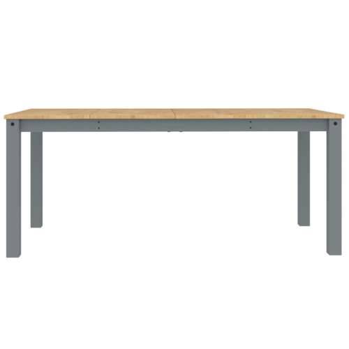 Blagovaonski stol Panama sivi 180x90x75 cm masivna borovina - 1 Siva 180 cm Cijena