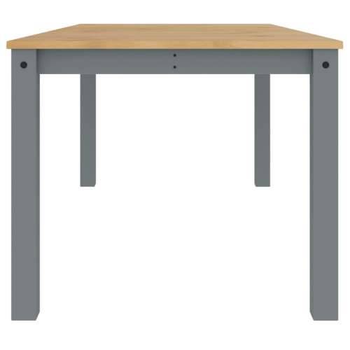 Blagovaonski stol Panama sivi 180x90x75 cm masivna borovina - 1 Siva 180 cm Cijena