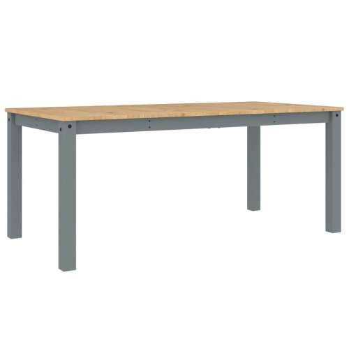 Blagovaonski stol Panama sivi 180x90x75 cm masivna borovina - 1 Siva 180 cm Cijena