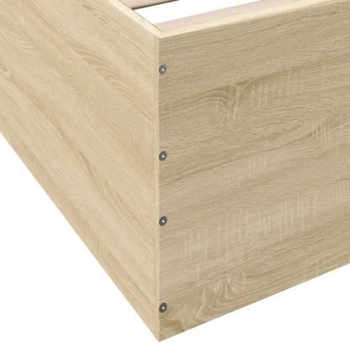 Okvir za krevet boja hrasta 150x200 cm konstruirano drvo - sonoma hrast 150 x 200 cm 45 cm Cijena