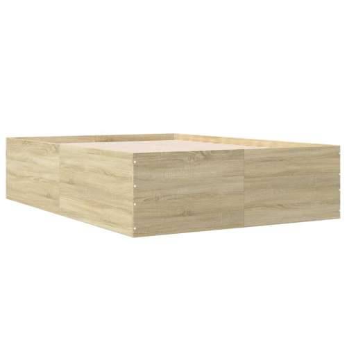 Okvir kreveta boja hrasta sonome 120 x 200 cm konstruirano drvo - sonoma hrast 120 x 200 cm 45 cm Cijena