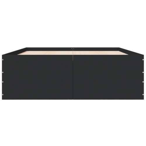 Okvir za krevet crni 135x190 cmkonstruirano drvo - Crna 135 x 190 cm 45 cm Cijena