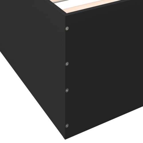 Okvir za krevet crni 135x190 cmkonstruirano drvo - Crna 135 x 190 cm 45 cm Cijena