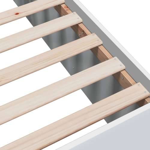 Okvir za krevet bijeli 90x190 cm konstruirano drvo - Bijela 90 x 190 cm 45 cm Cijena