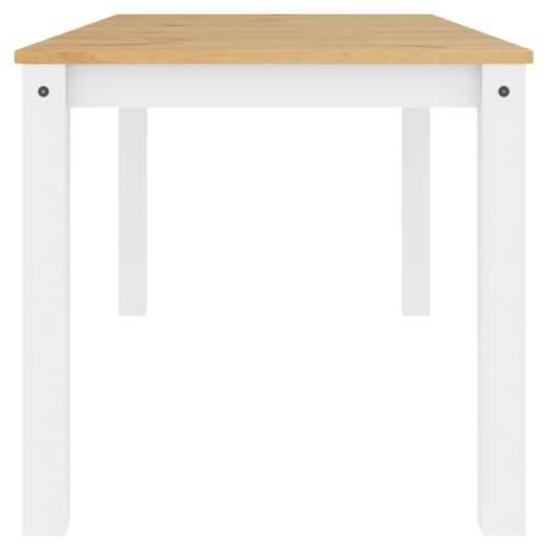 Blagovaonski stol Panama bijeli 160x80x75 cm masivna borovina - 1 Bijela 160 cm Cijena