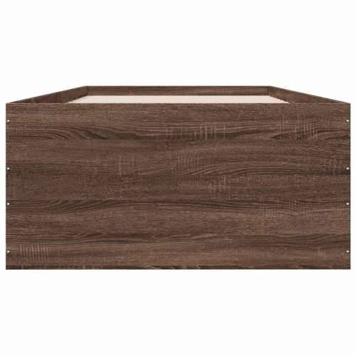 Okvir za krevet smeđi hrast 90x190 cm konstruirano drvo - Smeđi hrast 90 x 190 cm 45 cm Cijena