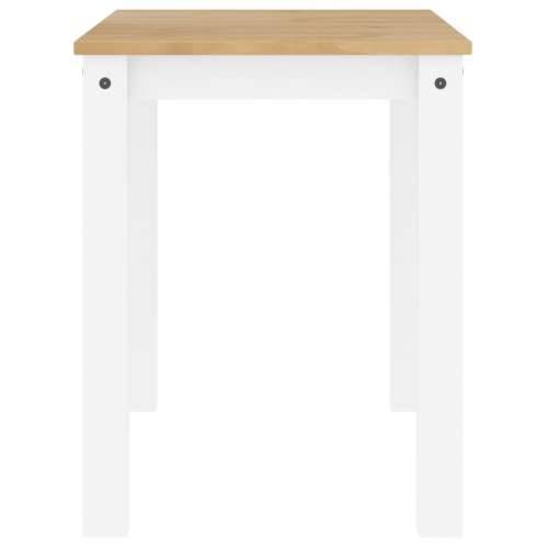 Blagovaonski stol Panama bijeli 117x60x75 cm masivna borovina - 1 Bijela 117 cm Cijena