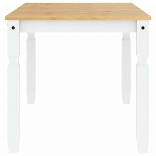 Blagovaonski stol Corona bijeli 160x80x75cm od masivne borovine Bijela 1 160 cm Cijena