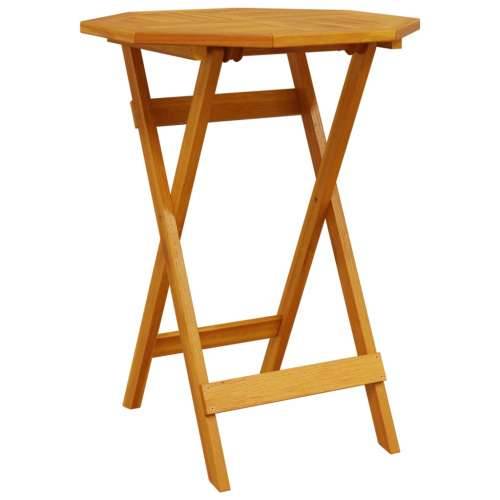 3-dijelni sklopivi bistro set od masivnog bagremovog drva - 60 cm with armrests Osmerokut 1 Cijena