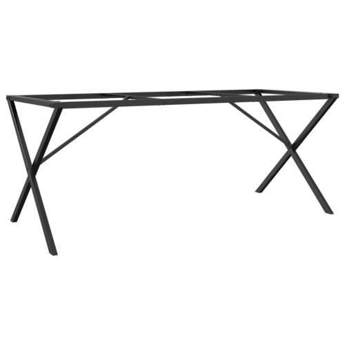 Noge za blagovaonski stol X-oblika 160x80x73cm čelik Cijena