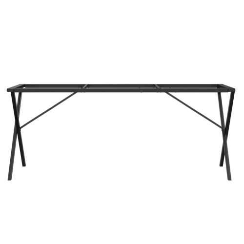 Noge za blagovaonski stol X-oblika 160x80x73cm čelik Cijena