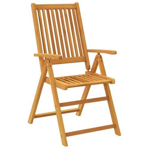 Vrtna garnitura - 5-dijelni vrtni blagovaonski set od masivnog bagremovog drva - 110 x 110 x 75 cm 4 Cijena