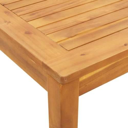 Vrtna garnitura - 5-dijelni vrtni blagovaonski set od masivnog bagremovog drva - 110 x 110 x 75 cm 4 Cijena