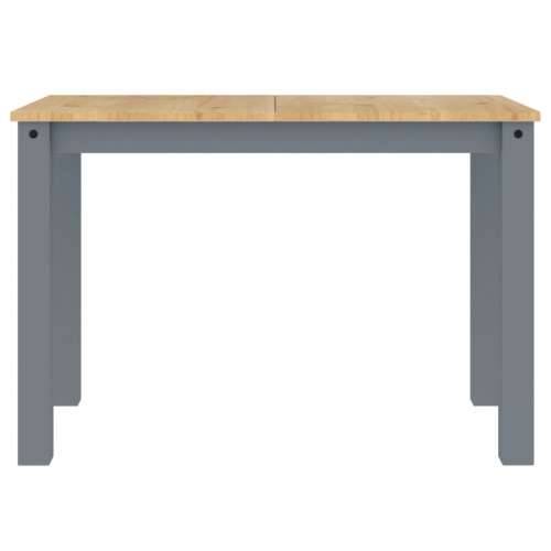 Blagovaonski stol Panama sivi 117x60x75 cm od masivne borovine - 1 Siva 117 cm Cijena