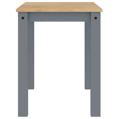 Blagovaonski stol Panama sivi 117x60x75 cm od masivne borovine - 1 Siva 117 cm Cijena