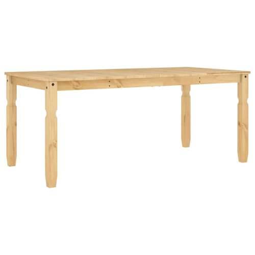 Blagovaonski stol Corona 180x90x75 cm od masivne borovine - 1 Smeđa 180 cm Cijena