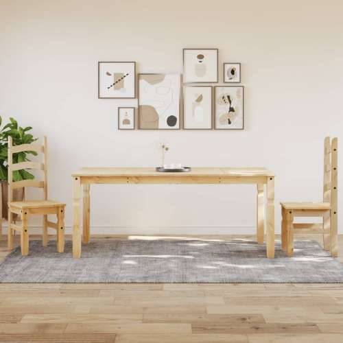 Blagovaonski stol Corona 180x90x75 cm od masivne borovine - 1 Smeđa 180 cm Cijena