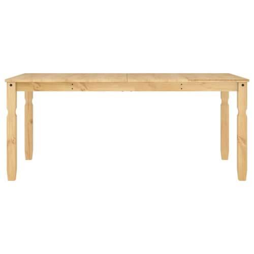 Blagovaonski stol Corona 180x90x75 cm od masivne borovine - 1 Smeđa 180 cm Cijena
