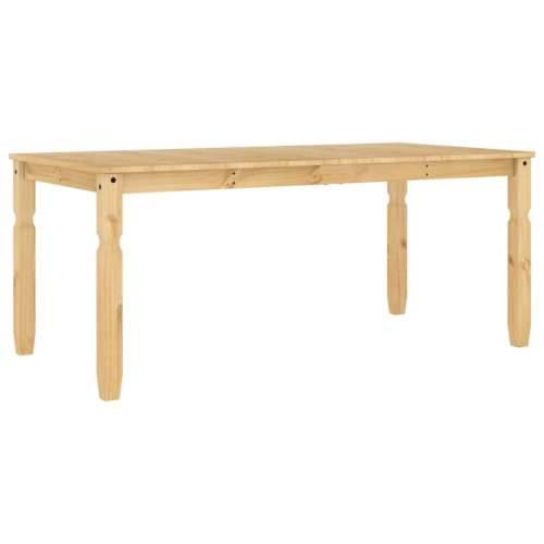 Blagovaonski stol Corona 180x90x75 cm od masivne borovine - 1 Smeđa 180 cm Cijena
