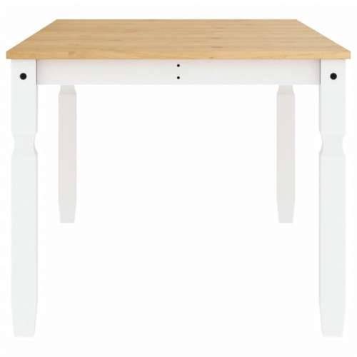 Blagovaonski stol Corona bijeli 180x90x75 cm masivna borovina - 1 Bijela 180 cm Cijena