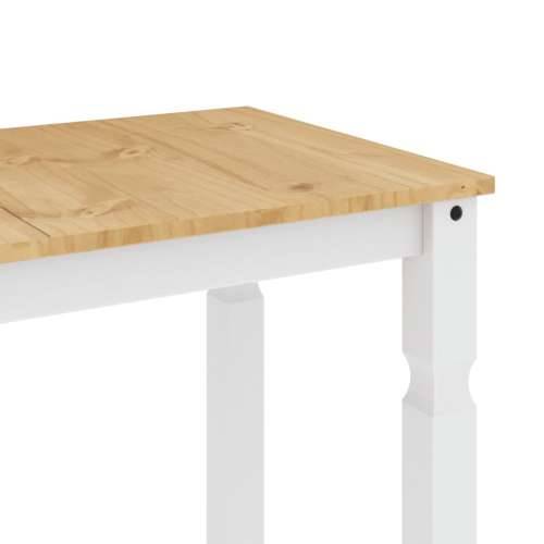Blagovaonski stol Corona bijeli 180x90x75 cm masivna borovina - 1 Bijela 180 cm Cijena