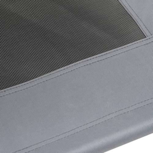 Krevet za pse s krovom antracit od tkanine Oxford i čelika - 76 x 62 x 72 cm Cijena
