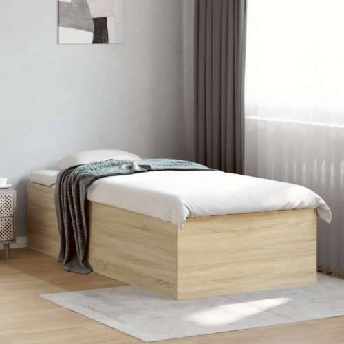 Okvir za krevet boja hrasta 90x200 cm konstruirano drvo - sonoma hrast 90 x 200 cm 45 cm Cijena