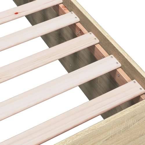Okvir za krevet boja hrasta 90x200 cm konstruirano drvo - sonoma hrast 90 x 200 cm 45 cm Cijena