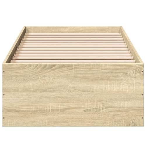 Okvir za krevet boja hrasta 100x200 cm od konstruiranog drva - sonoma hrast 100 x 200 cm 35 cm Cijena
