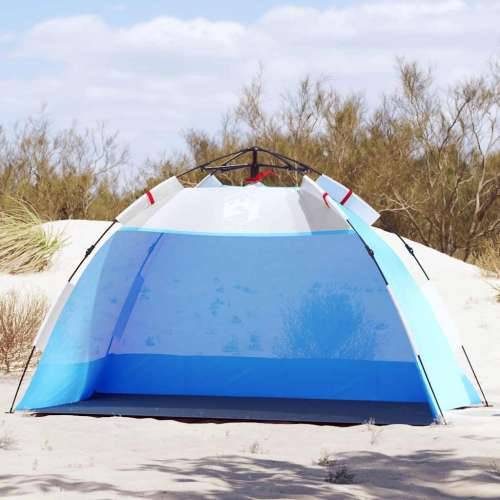 Šator za plažu za 2 osobe vodootporni azurnoplavi - Plava 1 Cijena