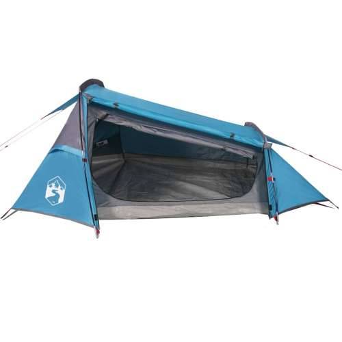 Tunelski šator za kampiranje za 2 osobe plavi vodootporni Cijena