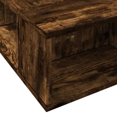 Okvir za krevet boja hrasta 90 x 200 cm konstruirano drvo - Dimljeni hrast 90 x 200 cm Cijena