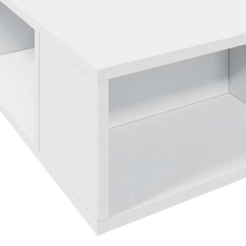 Okvir za krevet bijeli 150x200 cm konstruirano drvo - Bijela 150 x 200 cm Cijena