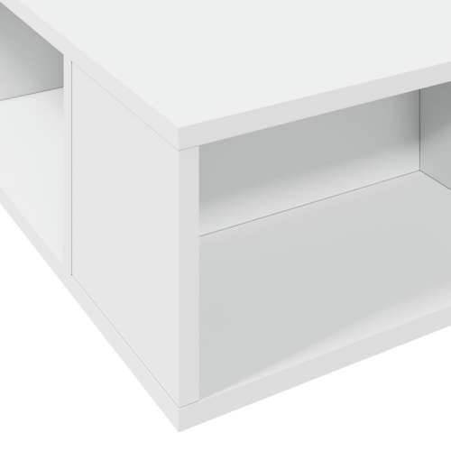 Okvir kreveta bijeli 140 x 200 cm od konstruiranog drva - Bijela 140 x 200 cm Cijena