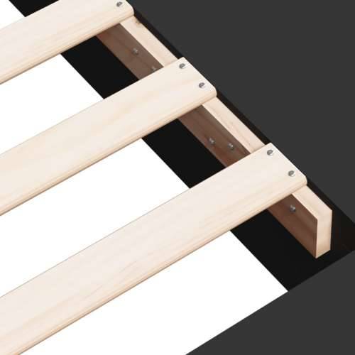 Okvir za krevet crni 120x190 cm konstruirano drvo - Crna 120 x 190 cm Cijena