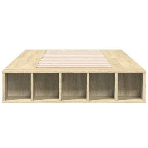 Okvir za krevet boja hrasta 90x200 cm konstruirano drvo - sonoma hrast 90 x 200 cm Cijena