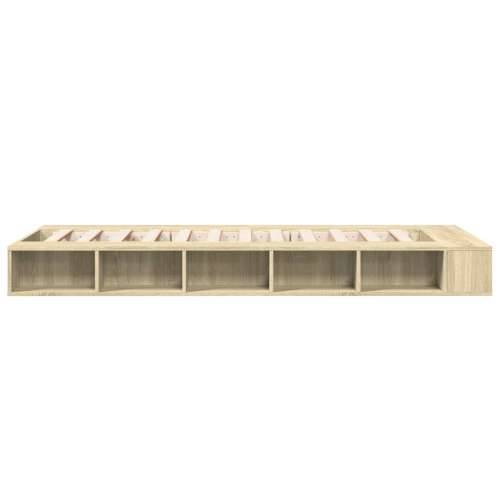 Okvir za krevet boja hrasta 90x200 cm konstruirano drvo - sonoma hrast 90 x 200 cm Cijena